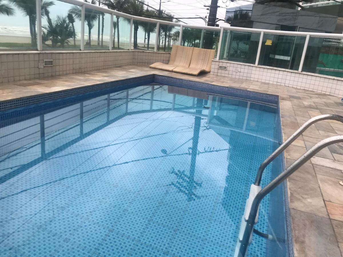 Apartamento Praia Grande Pe Na Areia Solemar Kültér fotó